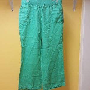 NWT Style and Co linen pull on pants, size 1xwp